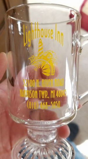 Lighthouse Inn - Vintage Mug